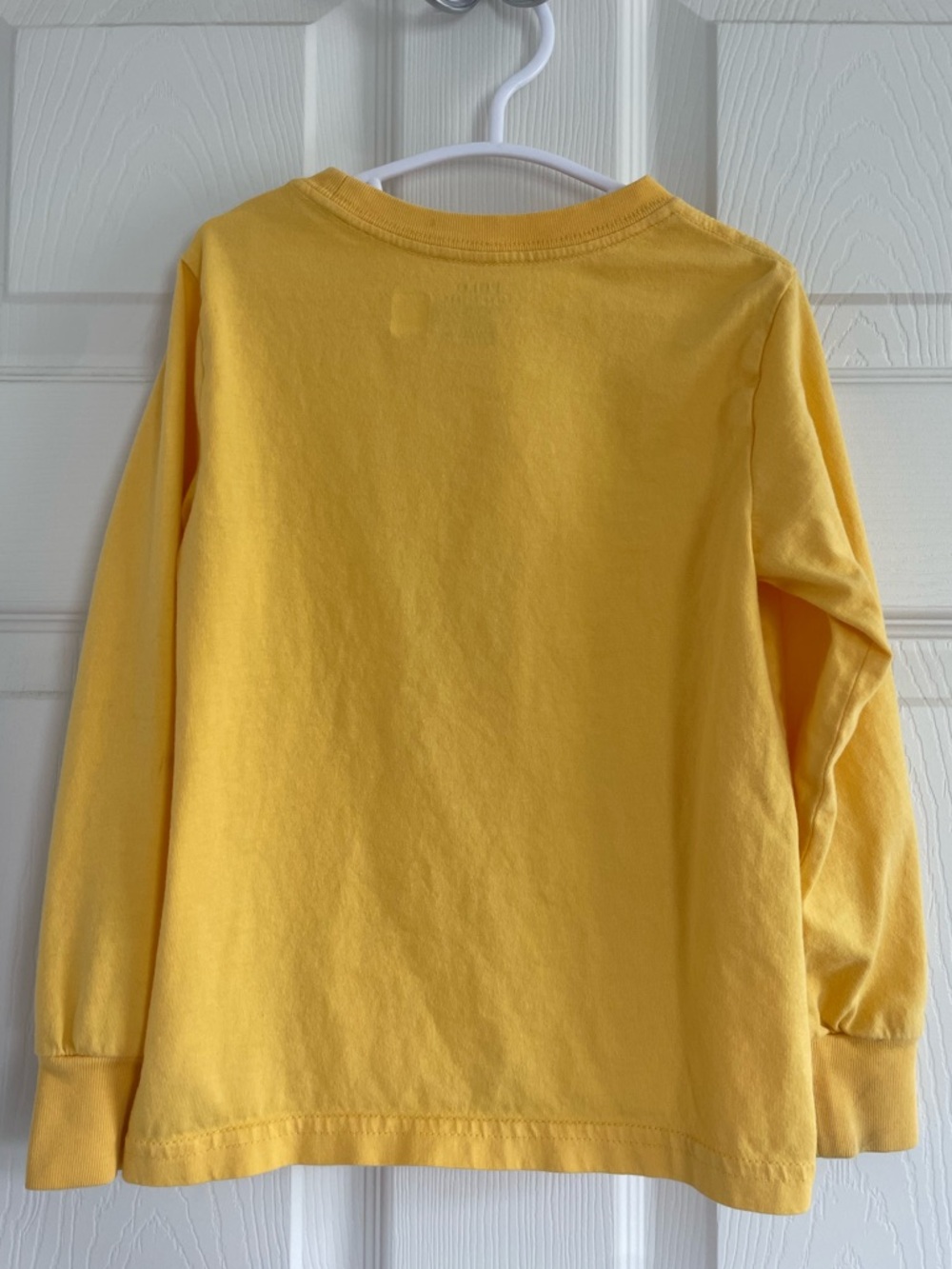 Polo Ralph Lauren Boys Polo Bear Shirt Yellow Long Sleeve Size 4 - Picture 2 of 6